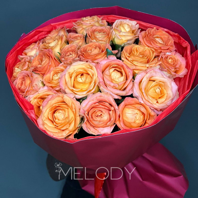 Оранжевая симфония: 23 солнца в одном букете 1