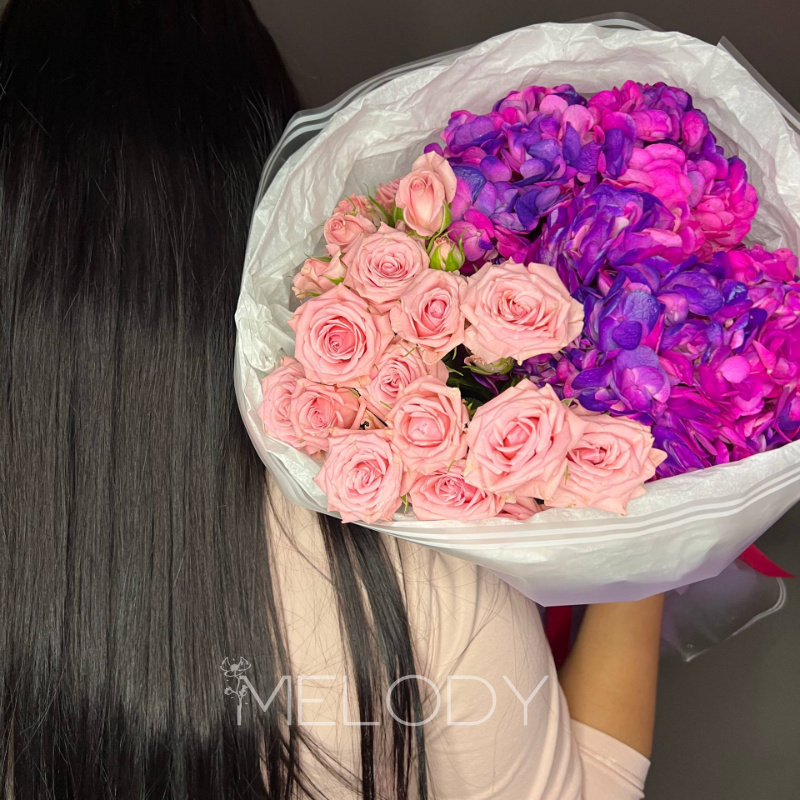 Флористический дуэт: гармония объема и изящества 2